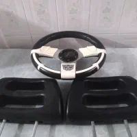 پشت سری،صندلی اسپرت جفت اینه جلو شیشه ماشین اسپرت