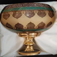 ظروف دکوری روکش طلا اصل ترکیه