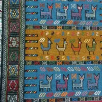 گلیم نو دست باف|گلیم، جاجیم، گبه|بجنورد, |دیوار