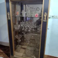 بوفه فلزی طلایی قهوه‌ای هخامنشی رنگ ثابت|بوفه، ویترین، کنسول|نوشهر, |دیوار