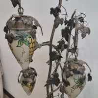 آباژورخوشه انگوروتابلوچوبی|چراغ خواب و آباژور|قدس, شهر‌قدس|دیوار