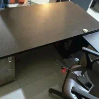 میز و صندلی اداری مشکی شیک
