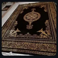 دوتخته فرش ابریشمی طرح دستباف