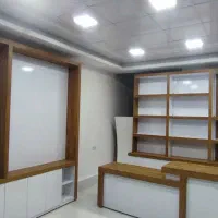 دکور کامل ام دی اف|کتابخانه، شلف، قفسههای دیواری|زهک, |دیوار