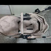 کالسکه رنگ کرم  در حد نو|کالسکه و لوازم جانبی|قزوین, |دیوار