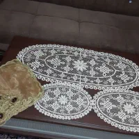 رو میزی و دستمال بوفه|پرده، رانر، رومیزی|مراغه, |دیوار