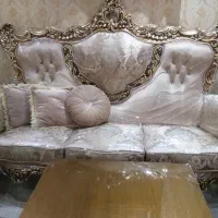 مبلمان ۹ نفره سلطنتی|مبلمان خانگی و میز عسلی|کهریزک, |دیوار