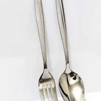 قاشق چنگال دهنه اروپایی جدید طلایی نقره ای120پارچه|ظروف سرو و پذیرایی|یزد, |دیوار