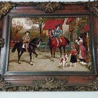 دو عدد تابلو فرش در حد نو سالم و تمیز