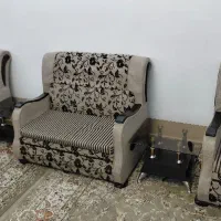 مبل نیم ست و میز تلویزیون|مبلمان خانگی و میز عسلی|مشهد, شهرک بهارستان|دیوار