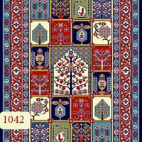 فرش قشقایی (گل رز)|فرش|شیراز, کیان آباد|دیوار