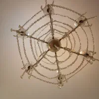 لوستر شش شاخه|لوستر و چراغ آویز|سهند, |دیوار