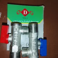 شیر پیسوار برنجی فیلترداراستاندارد3/8