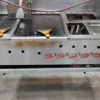 فر ساندویچی اغذیه میزتاپینگ نئون میز و صندلی