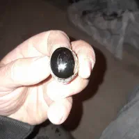 انگشتر نقره نگین الماس