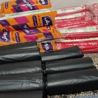 فروش کلی سفره یکبار مصرف با پلاستیک زباله رولی|ظروف نگهدارنده، پلاستیکی، یکبارمصرف|فراشبند, |دیوار