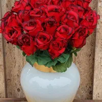 *تولید وپخش گل رز مصنوعی قابل شستشو*