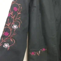 پالتو مشکی ۴۴ ، ۴۶|لباس|گلبهار, شهر جدید گلبهار|دیوار