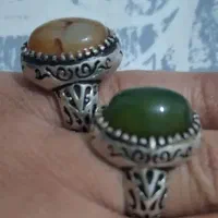 انگشتر روکش نقره