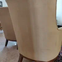 دو تا مبل تک نفره راحتی پایه چوبی، فوم و بدنه سالم|مبلمان خانگی و میز عسلی|تهران, آرژانتین|دیوار