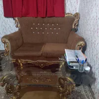مبل  هفت نفره و پشتی دو عدد