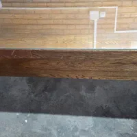 میز کار چوبی چهار کشو، میز ناهارخوری و کتابخانه|میز و صندلی غذاخوری|کهریزک, |دیوار