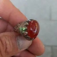 انگشتر مردانه عقیق یمنی
