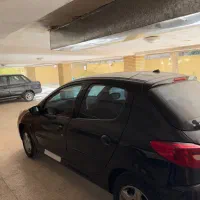 ۲۰۷ مشکی دنده سقف شیشه ای ، ۱۲ تا کار|خودرو سواری و وانت|کرج, حصارک بالا|دیوار