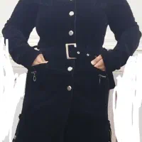 پالتو مخملی مشکی