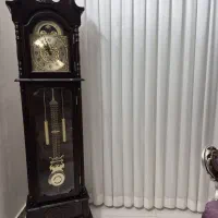 ساعت ایستاده تمام چوب