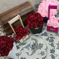 باکس گل روز مادر  هدیه گل  فقط 150