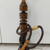 قلیان بدنه چوبی
