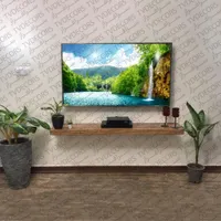 شلف مستحکم میز تلویزیون نصب دیواری/آذرخشop/براکت|کتابخانه، شلف، قفسه‌های دیواری|اندیشه, |دیوار