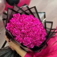 گل رز روبانی|گل مصنوعی|بوشهر, |دیوار