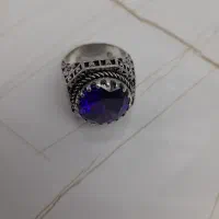 انگشتر نقره یاقوت سیترین