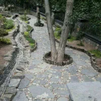 اجرای سنگ لاشه اجرای سنگ کوبیک و مالون اجرا و فروش