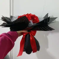 دسته گل روبانی حاضر و آماده تحویل|گل مصنوعی|کرمانشاه, |دیوار