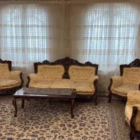 مبلمان استیل ۹ نفره به همراه میز ناهار۱۰ نفره