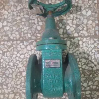 شیر فلکه چهار اینچ وگ امید گلستان  نو زبانه برنزی