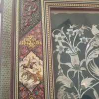 تابلو قلم کاری و خاتم|صنایع دستی و سایر لوازم تزئینی|تهران, دروس|دیوار