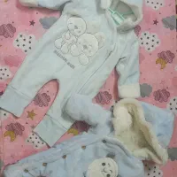 لباس سرهمی گرم نوزاری و سرویس خواب و لوازم کودک