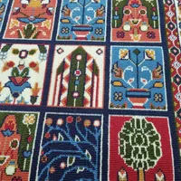 گلیم طرح خشتی|گلیم، جاجیم، گبه|بندر انزلی, گلسرخ|دیوار