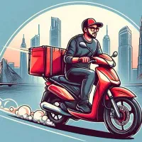 استخدام پیک موتوری جهت بیرون بر محدوده قدوسی شرقی