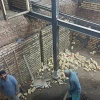 جوشکار اسکلت و پله .نبشی کشی نما