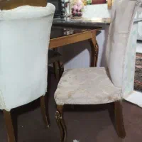 میزناهارخوری۶نفره با۴صندلی|میز و صندلی غذاخوری|رشت, لاکان شهر|دیوار