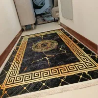 فرش مدرن مخمل ترک طرح ورساچه
