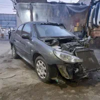 ماشین پژو ۲۰۶ تصادفی|خودرو سواری و وانت|بجنورد, |دیوار