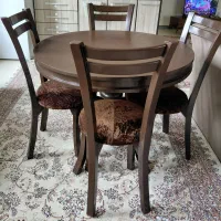 میز غذاخوری سفارشی چوب راش