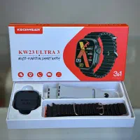 ساعت هوشمند مدل kw23ultra3 به همراه سه بند