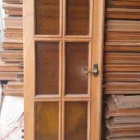 درب پنجره چوبی